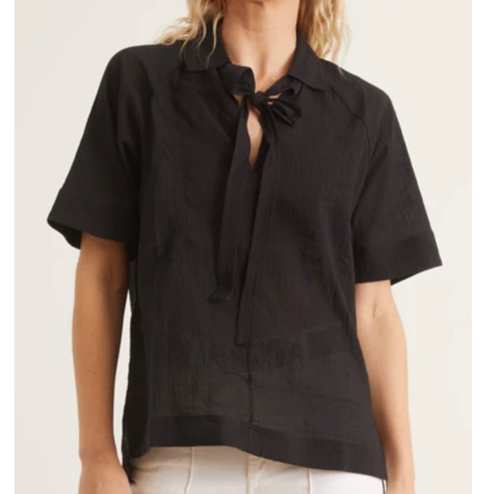 NWT Lee Mathew’s Joni Top in Black | Size 1 / US4
